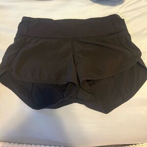 Lululemon Athletica Black Athletic Shorts
